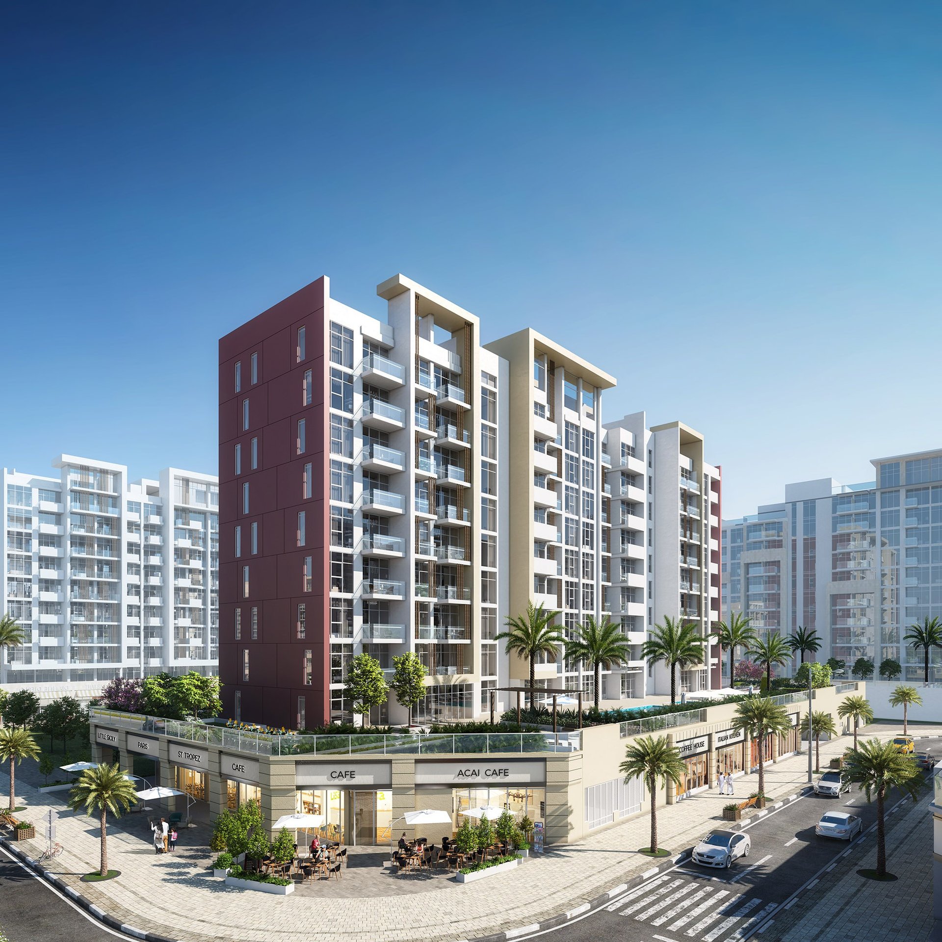Azizi Riviera Beach Front C